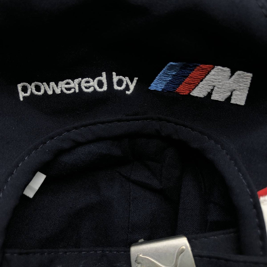 PUMA BMW MOTORSPORT Advertising Racing Cap (One Size Fits Most) cotton navy blue type Vintage Second Hand