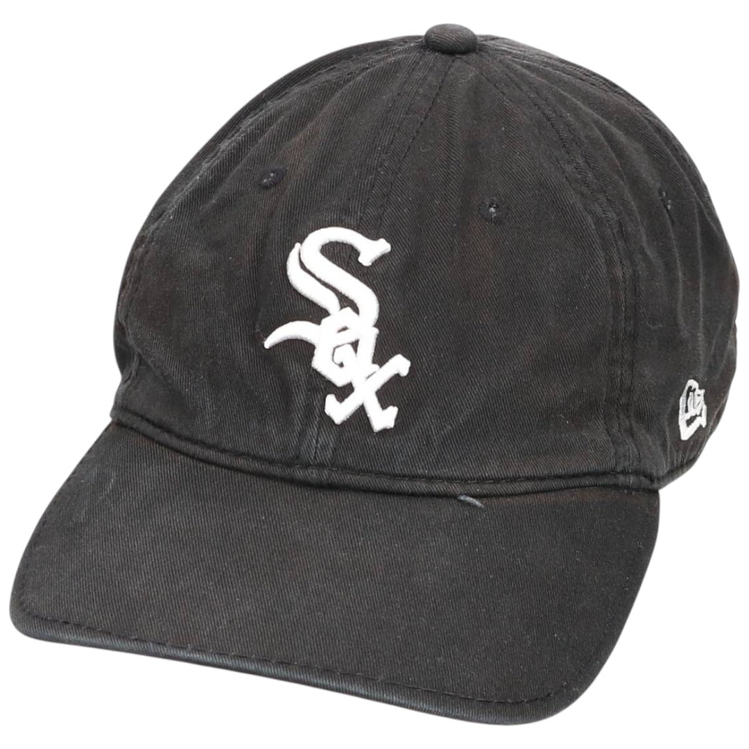 New Era MLB Chicago White Sox Baseball Cap, One Size Fits Most cotton black type Vintage Second Hand