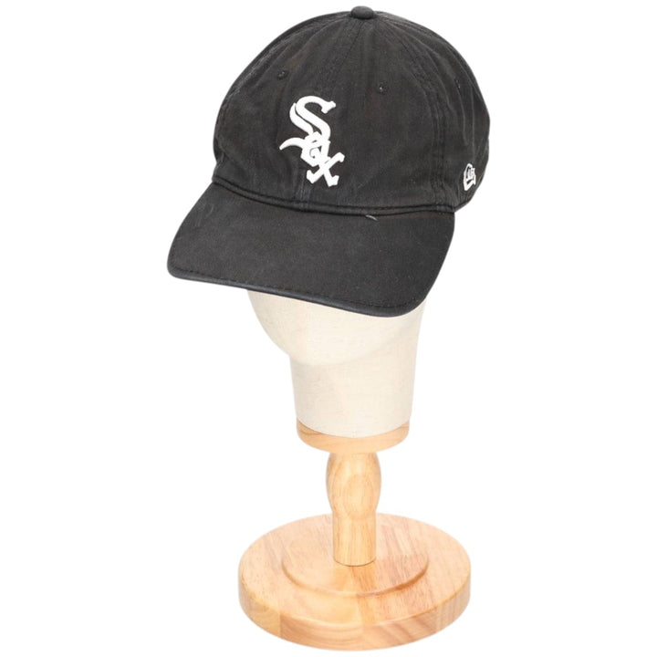 New Era MLB Chicago White Sox Baseball Cap, One Size Fits Most cotton black type Vintage Second Hand