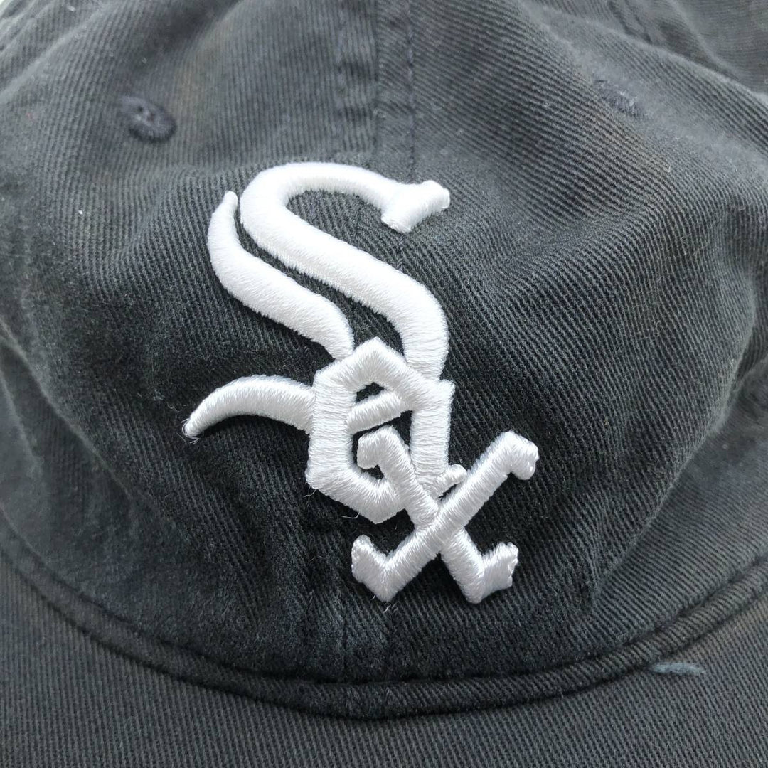 New Era MLB Chicago White Sox Baseball Cap, One Size Fits Most cotton black type Vintage Second Hand