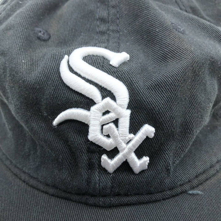 New Era MLB Chicago White Sox Baseball Cap, One Size Fits Most cotton black type Vintage Second Hand