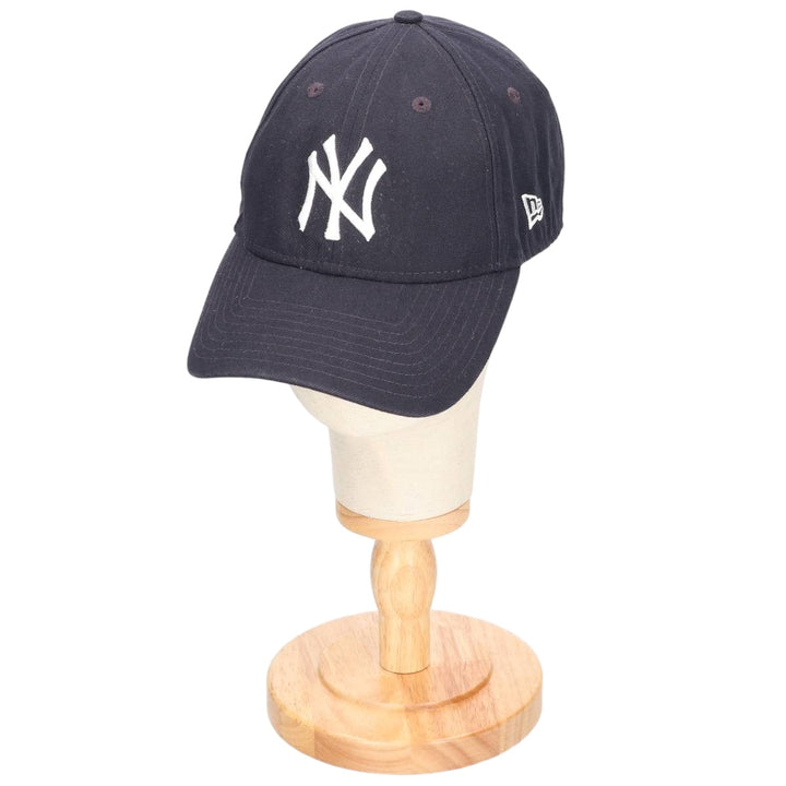 New Era MLB New York Yankees Baseball Cap Free Size polyester navy blue type Vintage Second Hand