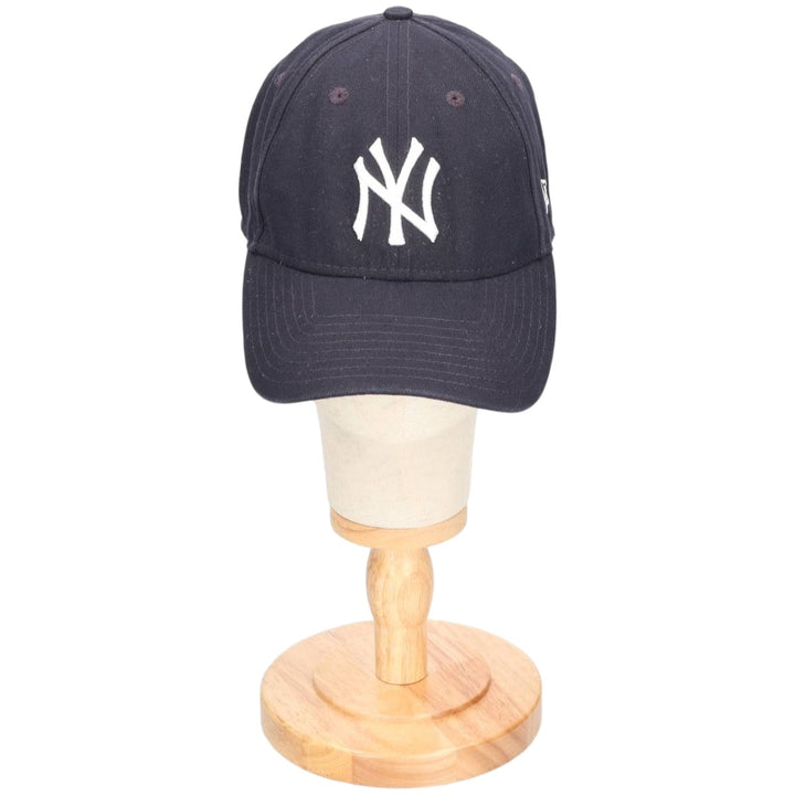 New Era MLB New York Yankees Baseball Cap Free Size polyester navy blue type Vintage Second Hand