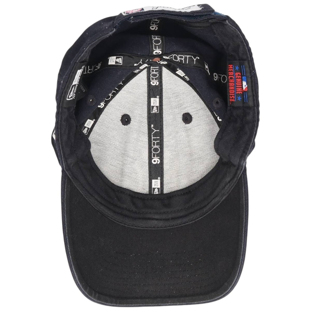 New Era MLB New York Yankees Baseball Cap Free Size polyester navy blue type Vintage Second Hand
