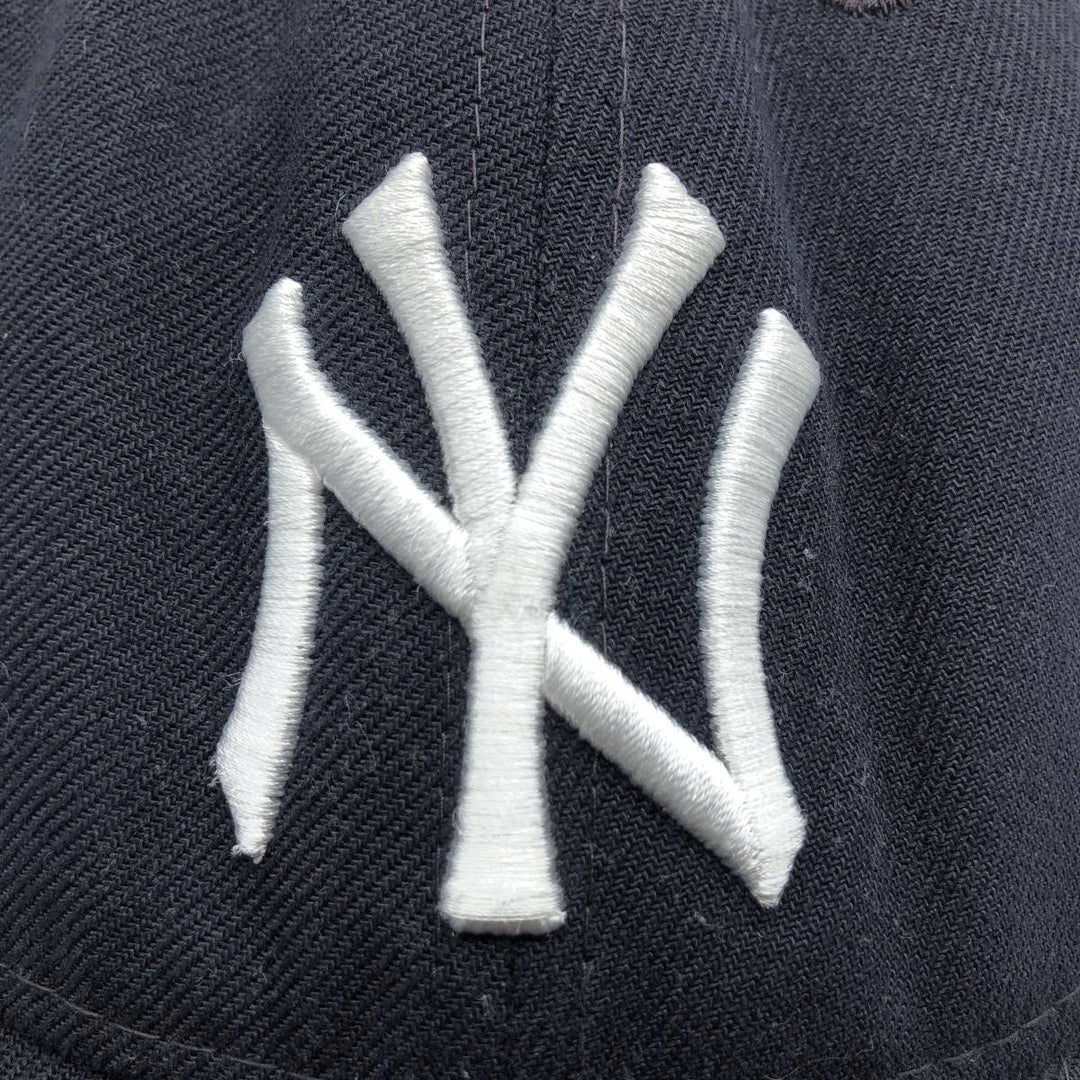 New Era MLB New York Yankees Baseball Cap Free Size polyester navy blue type Vintage Second Hand