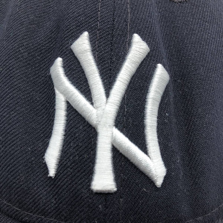 New Era MLB New York Yankees Baseball Cap Free Size polyester navy blue type Vintage Second Hand