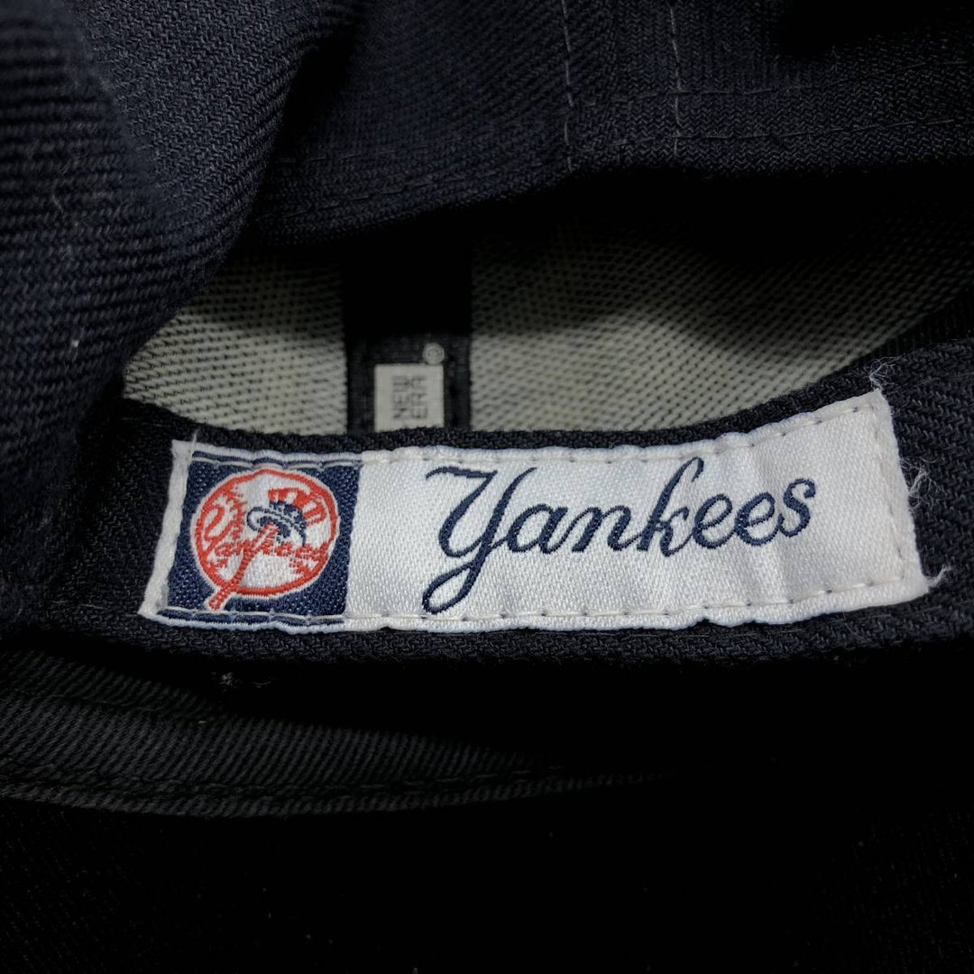 New Era MLB New York Yankees Baseball Cap Free Size polyester navy blue type Vintage Second Hand