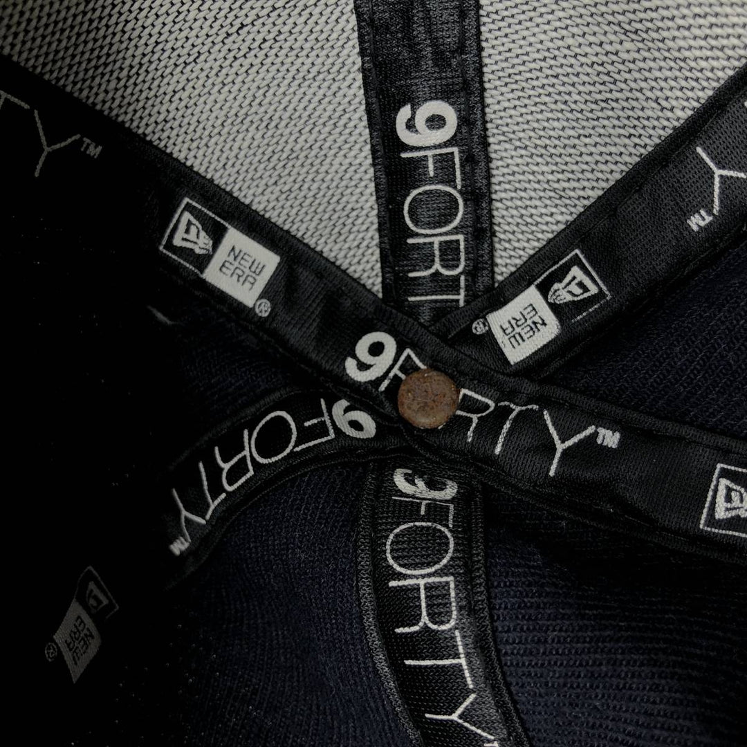 New Era MLB New York Yankees Baseball Cap Free Size polyester navy blue type Vintage Second Hand