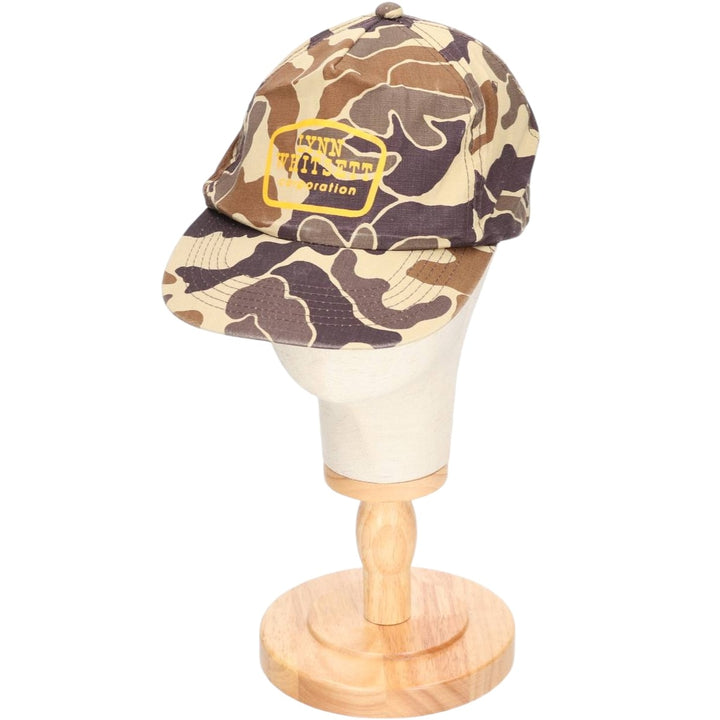 YOUNGAN HAT Trucker Cap, Ripstop Camouflage Pattern, Duck Hunter Camo, One Size Fits Most cotton Khaki type Vintage Second Hand