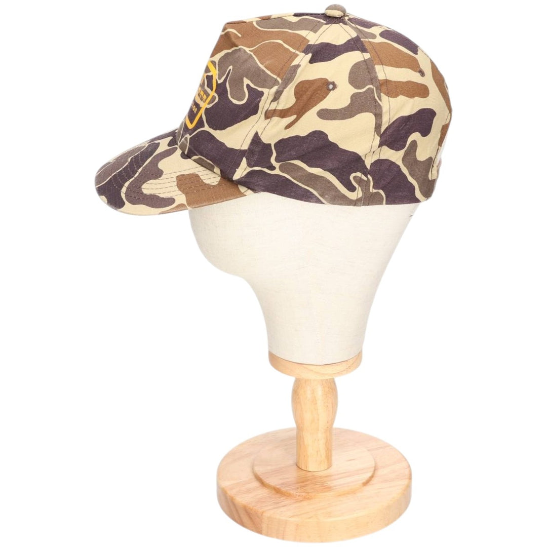YOUNGAN HAT Trucker Cap, Ripstop Camouflage Pattern, Duck Hunter Camo, One Size Fits Most cotton Khaki type Vintage Second Hand