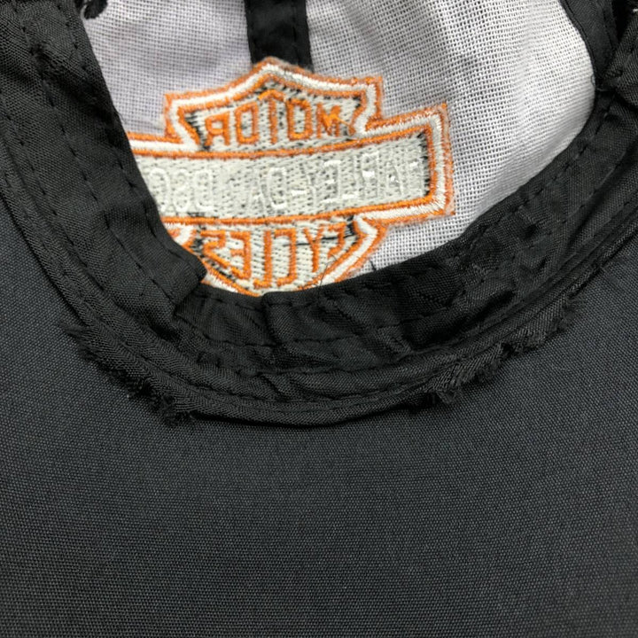 Harley-Davidson Fire Pattern 6-Panel Cap, One Size Fits Most unclear black type Vintage Second Hand