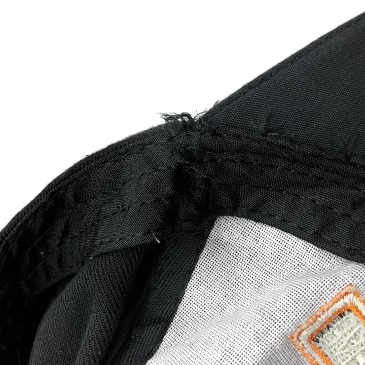 Harley-Davidson Fire Pattern 6-Panel Cap, One Size Fits Most unclear black type Vintage Second Hand