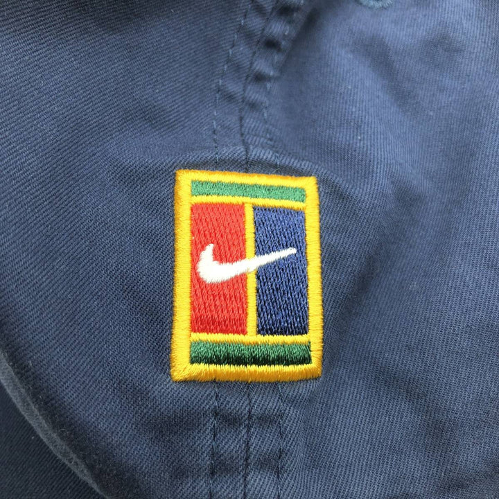 Nike Court Heritage 86 Baseball Cap (One Size Fits Most) cotton navy blue type Vintage Second Hand