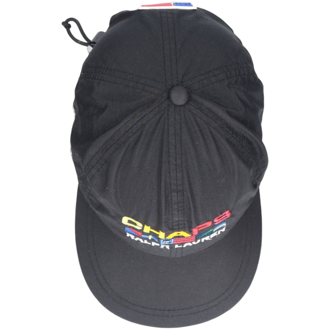 Ralph Lauren Chaps nylon cap, one size fits all Nylon black type Vintage Second Hand