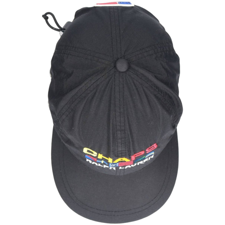 Ralph Lauren Chaps nylon cap, one size fits all Nylon black type Vintage Second Hand