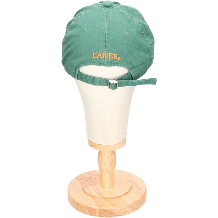 SIGNATURES MIAMI HURRICANES Miami Hurricanes College Baseball Cap, One Size Fits Most unclear Green type dark green Vintage Second Hand