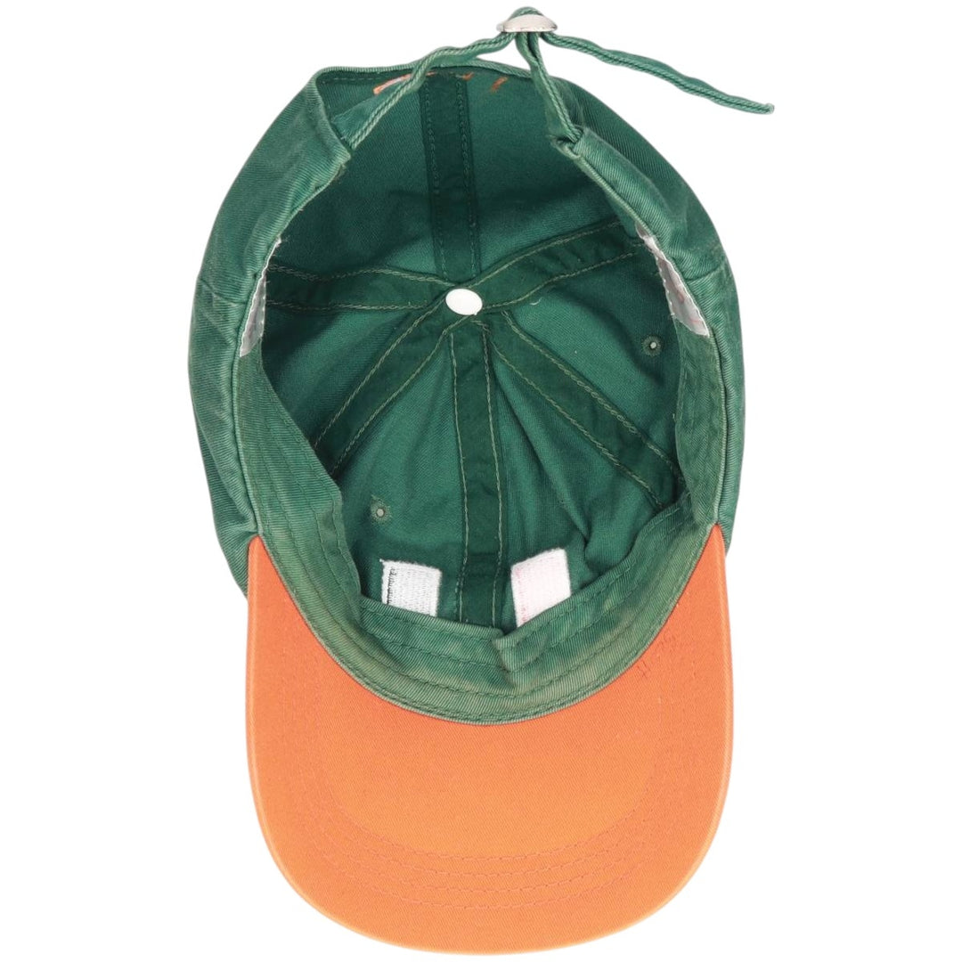 SIGNATURES MIAMI HURRICANES Miami Hurricanes College Baseball Cap, One Size Fits Most unclear Green type dark green Vintage Second Hand