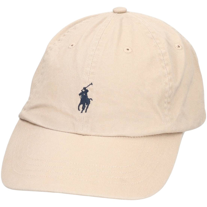 Ralph Lauren POLO RALPH LAUREN Baseball Cap Free Size cotton Beige type Vintage Second Hand