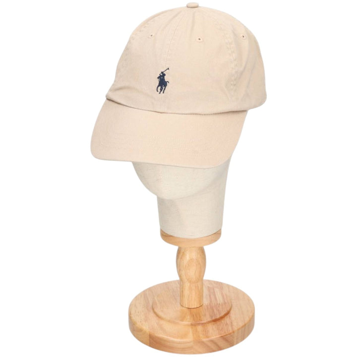 Ralph Lauren POLO RALPH LAUREN Baseball Cap Free Size cotton Beige type Vintage Second Hand