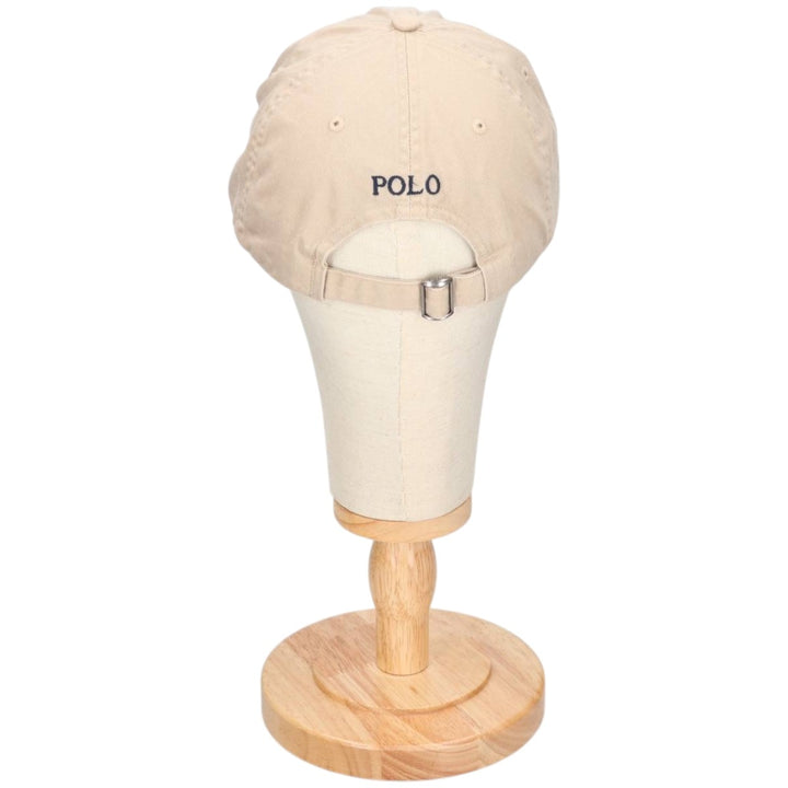 Ralph Lauren POLO RALPH LAUREN Baseball Cap Free Size cotton Beige type Vintage Second Hand