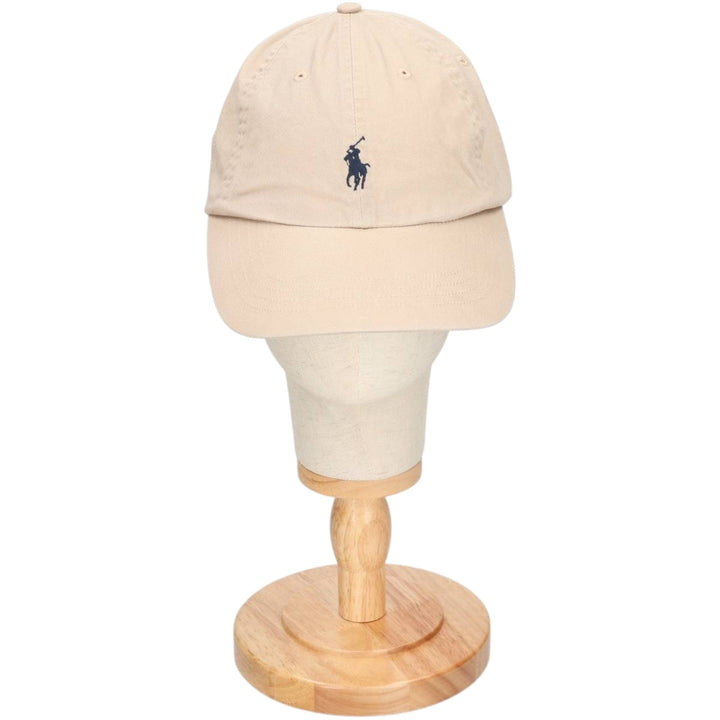 Ralph Lauren POLO RALPH LAUREN Baseball Cap Free Size cotton Beige type Vintage Second Hand