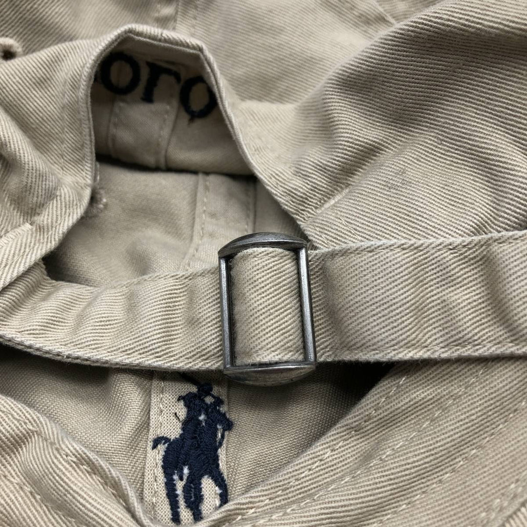 Ralph Lauren POLO RALPH LAUREN Baseball Cap Free Size cotton Beige type Vintage Second Hand