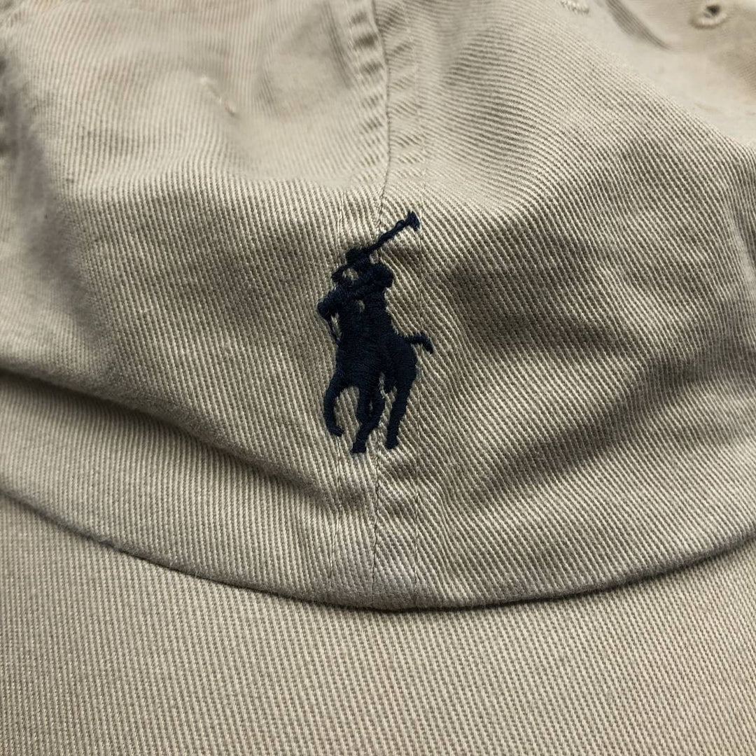 Ralph Lauren POLO RALPH LAUREN Baseball Cap Free Size cotton Beige type Vintage Second Hand