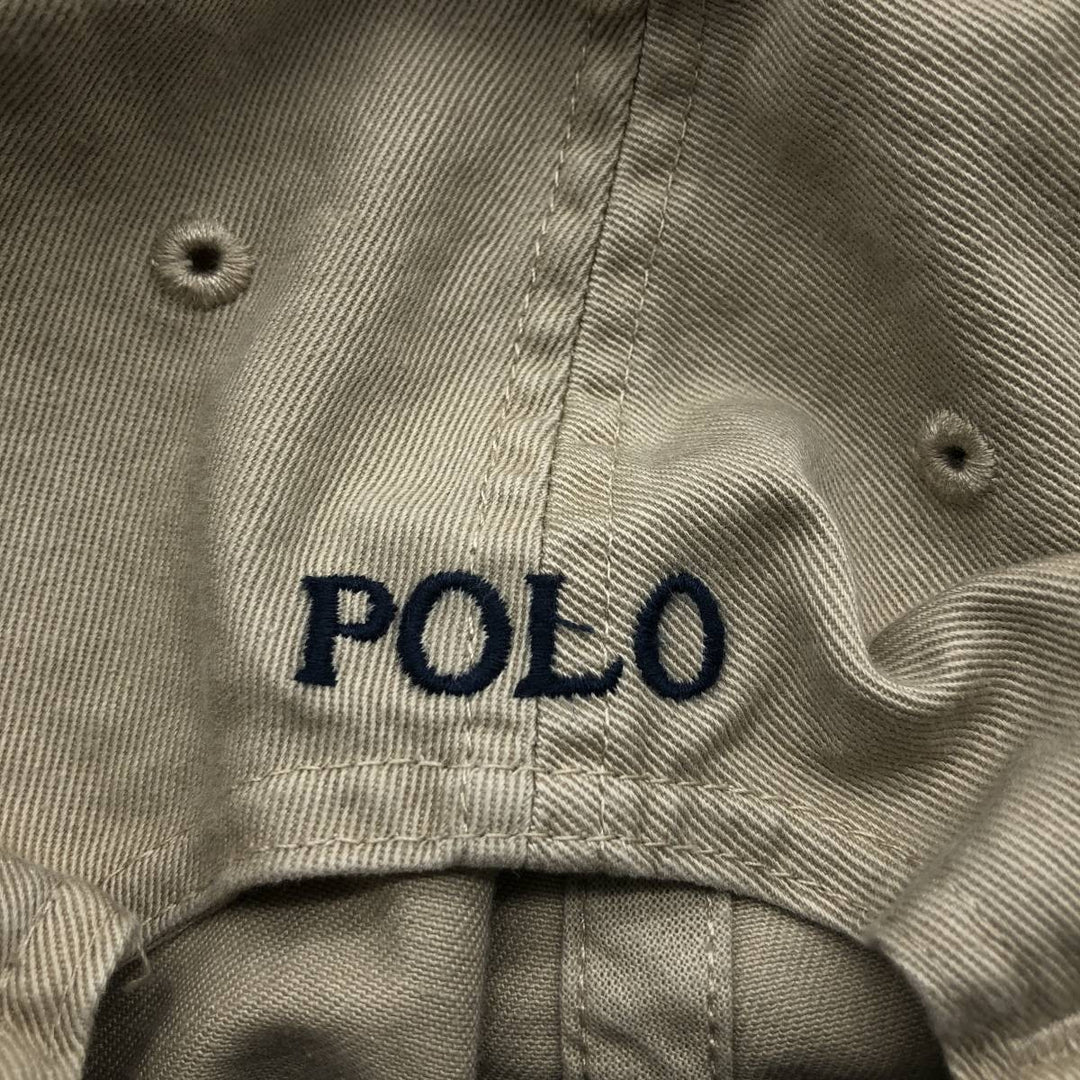 Ralph Lauren POLO RALPH LAUREN Baseball Cap Free Size cotton Beige type Vintage Second Hand