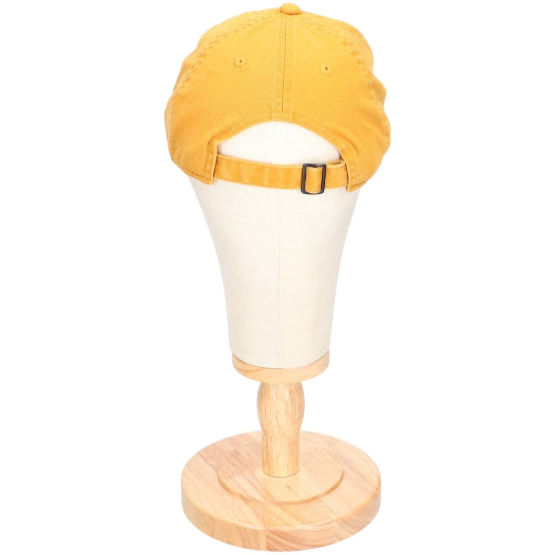 PUMA baseball cap, one size fits all cotton ocher yellow type Vintage Second Hand