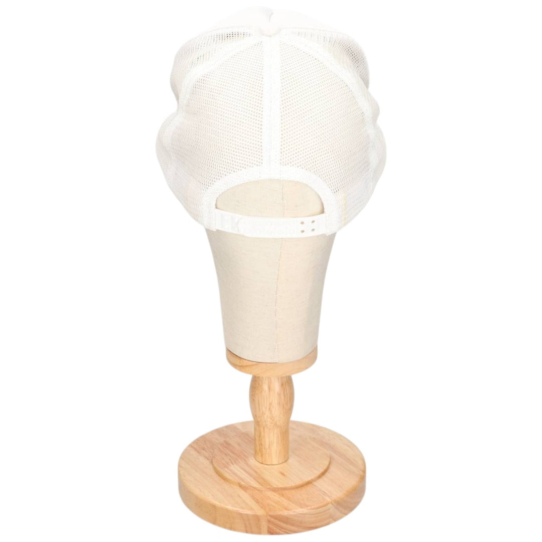 ATTRACTIVE HEADWEAR Trucker Cap, Mesh Cap, One Size Fits Most, Vintage unclear white type Vintage Second Hand