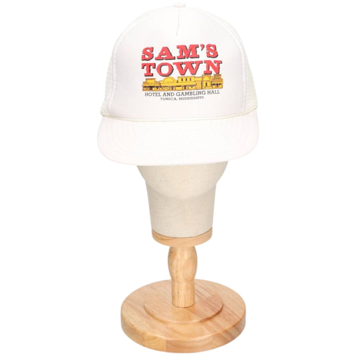 ATTRACTIVE HEADWEAR Trucker Cap, Mesh Cap, One Size Fits Most, Vintage unclear white type Vintage Second Hand