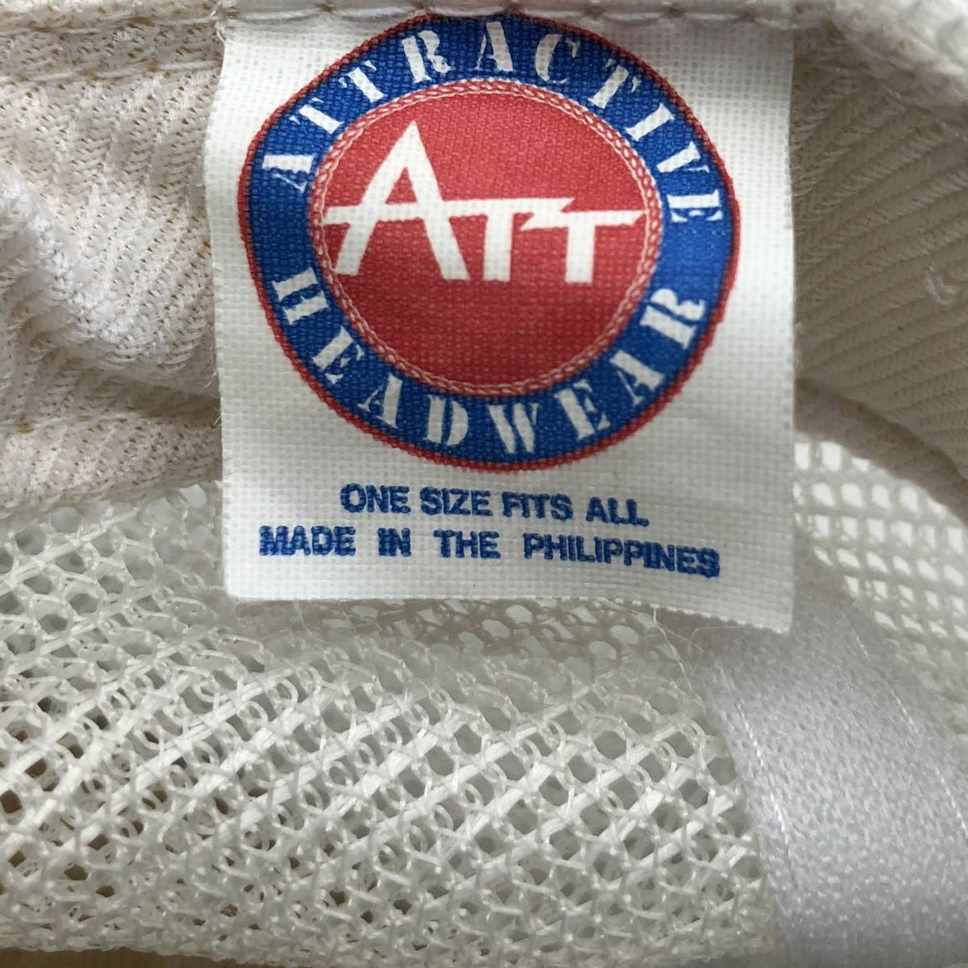 ATTRACTIVE HEADWEAR Trucker Cap, Mesh Cap, One Size Fits Most, Vintage unclear white type Vintage Second Hand
