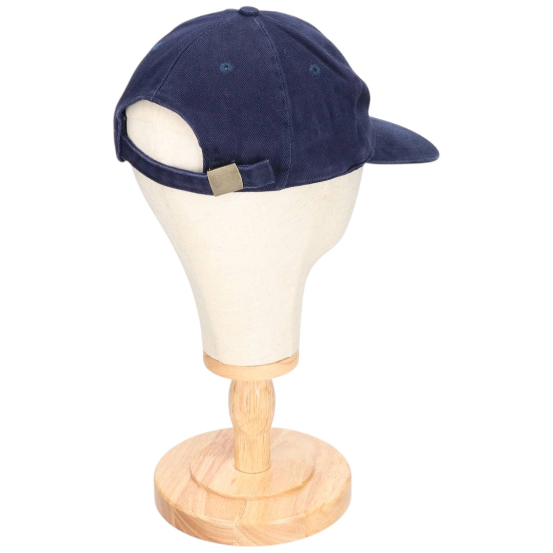 Scotland Rugby Corduroy Cap (Free Size) cotton navy blue type Vintage Second Hand