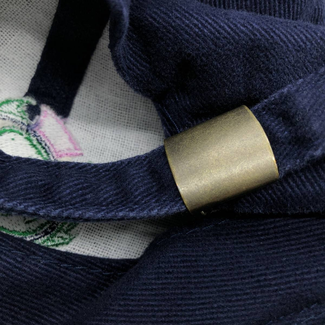 Scotland Rugby Corduroy Cap (Free Size) cotton navy blue type Vintage Second Hand