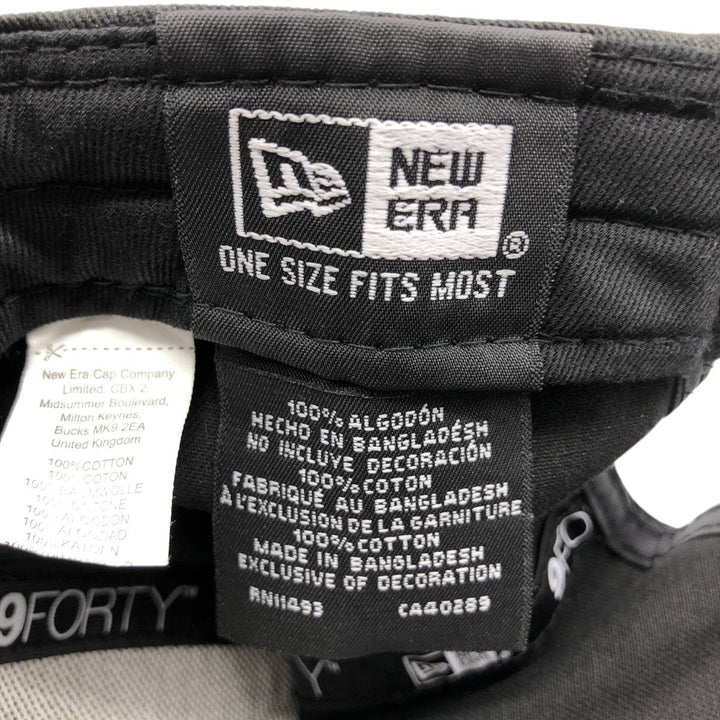 New Era MLB Los Angeles Dodgers Baseball Cap, One Size Fits Most cotton black type Vintage Second Hand