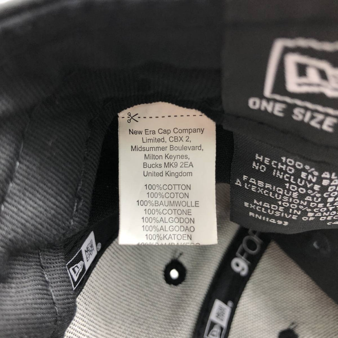 New Era MLB Los Angeles Dodgers Baseball Cap, One Size Fits Most cotton black type Vintage Second Hand