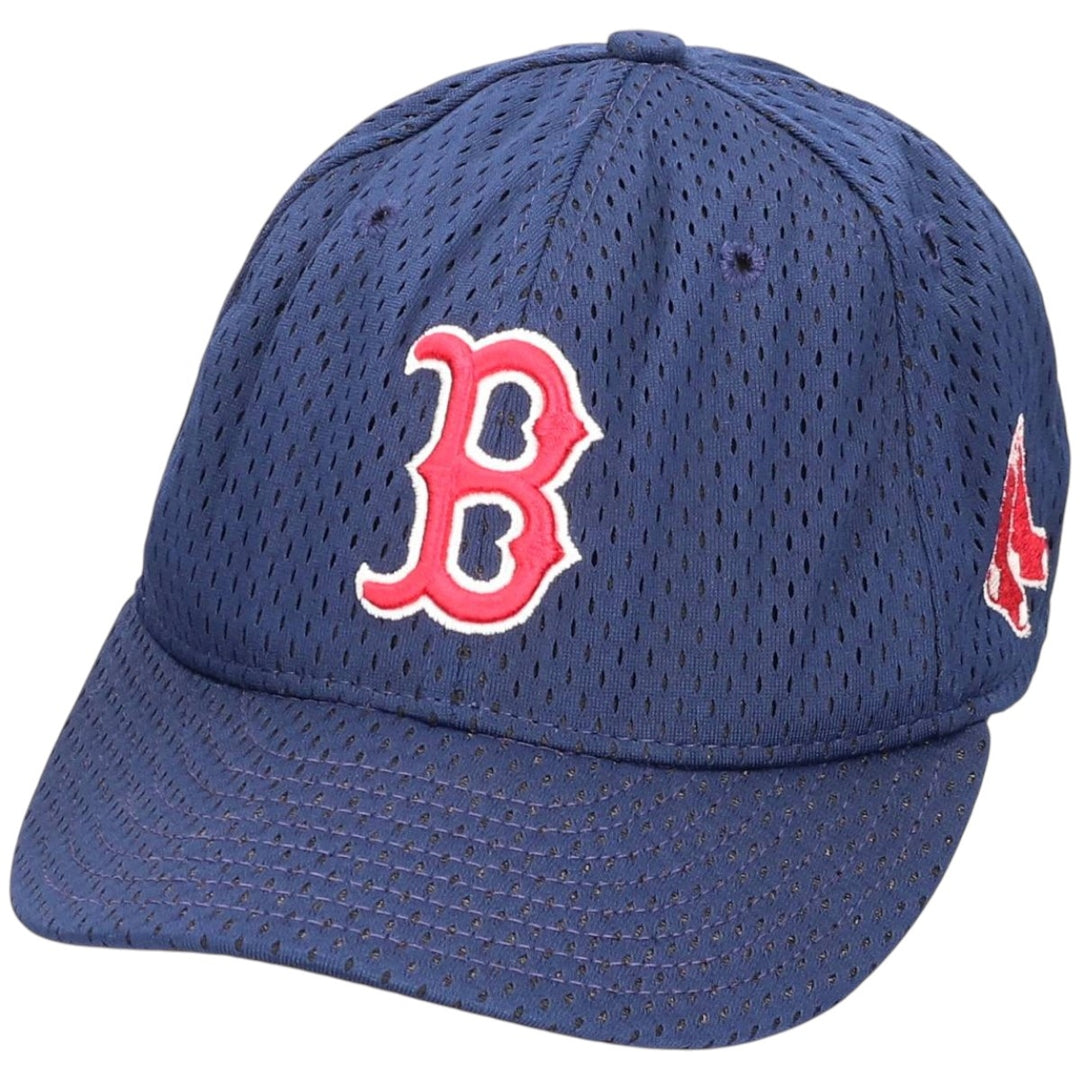 New Era MLB Boston Red Sox Baseball Cap, Made in USA, One Size Fits Most polyester navy blue type Vintage Second Hand