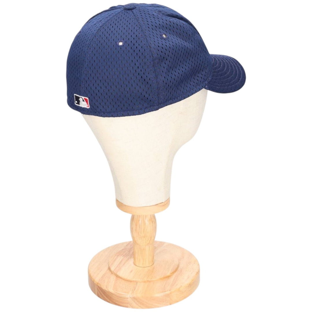 New Era MLB Boston Red Sox Baseball Cap, Made in USA, One Size Fits Most polyester navy blue type Vintage Second Hand