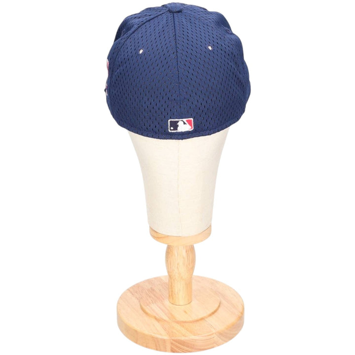 New Era MLB Boston Red Sox Baseball Cap, Made in USA, One Size Fits Most polyester navy blue type Vintage Second Hand