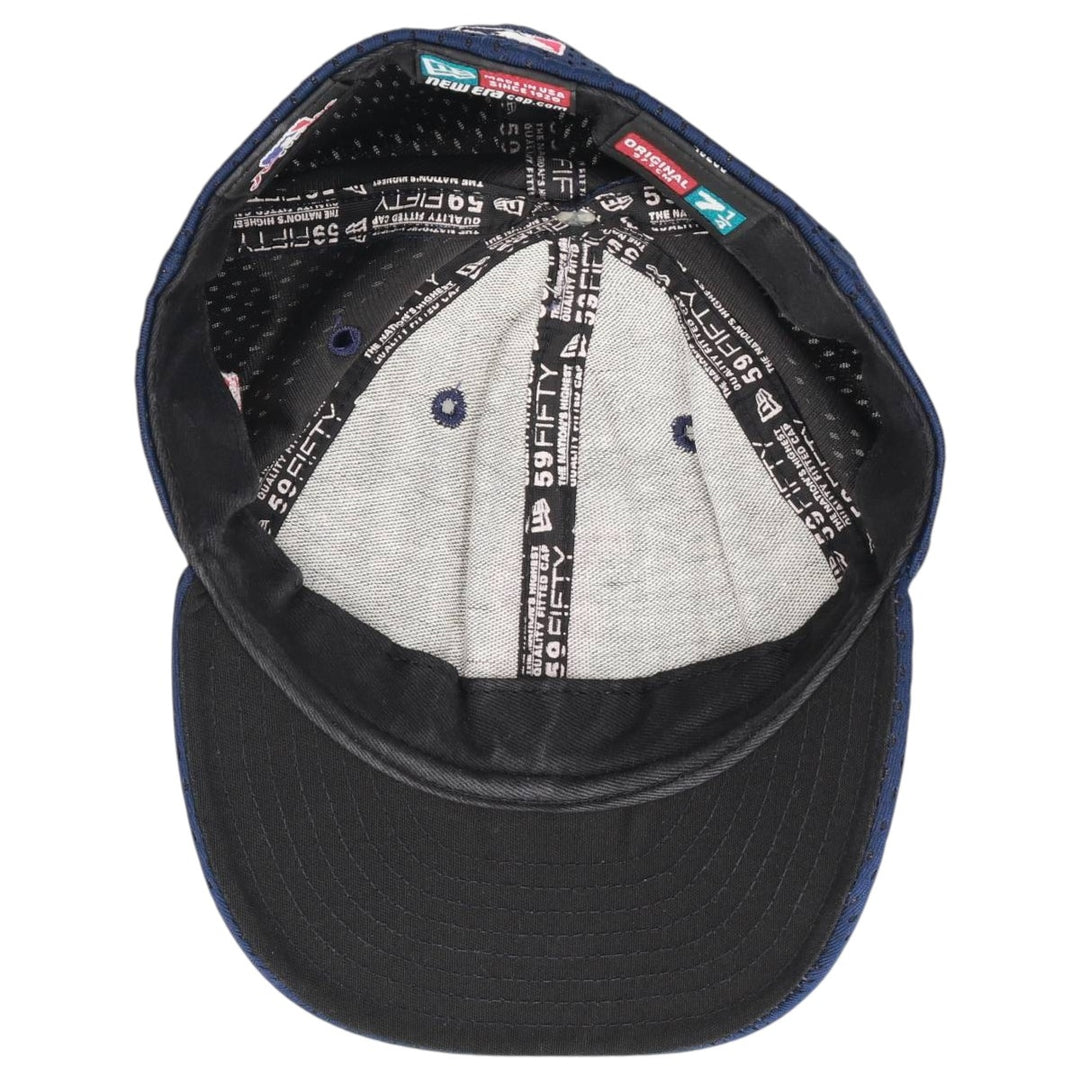 New Era MLB Boston Red Sox Baseball Cap, Made in USA, One Size Fits Most polyester navy blue type Vintage Second Hand