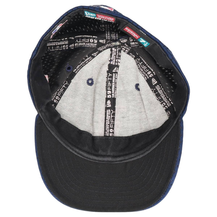 New Era MLB Boston Red Sox Baseball Cap, Made in USA, One Size Fits Most polyester navy blue type Vintage Second Hand