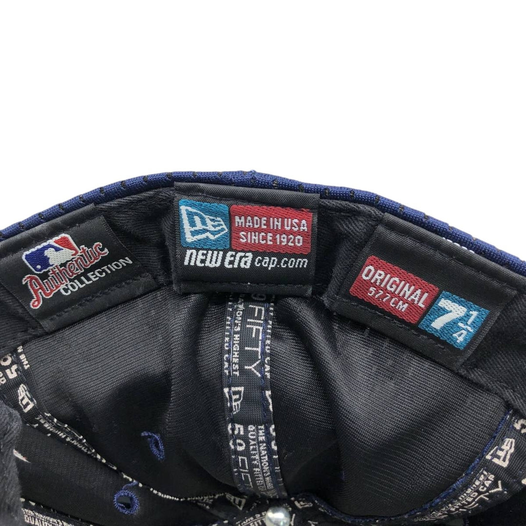 New Era MLB Boston Red Sox Baseball Cap, Made in USA, One Size Fits Most polyester navy blue type Vintage Second Hand