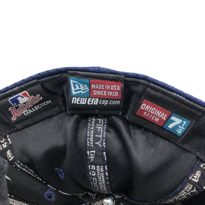 New Era MLB Boston Red Sox Baseball Cap, Made in USA, One Size Fits Most polyester navy blue type Vintage Second Hand