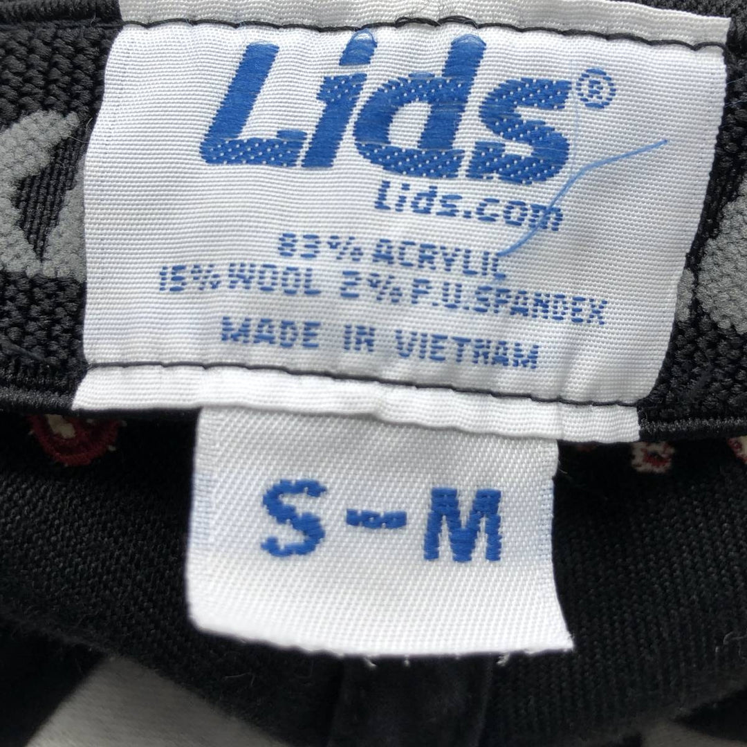 LIDS FLEXFIT College Baseball Cap (One Size Fits Most) acrylic black type Vintage Second Hand