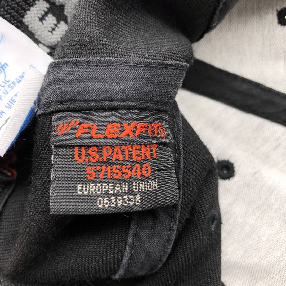 LIDS FLEXFIT College Baseball Cap (One Size Fits Most) acrylic black type Vintage Second Hand