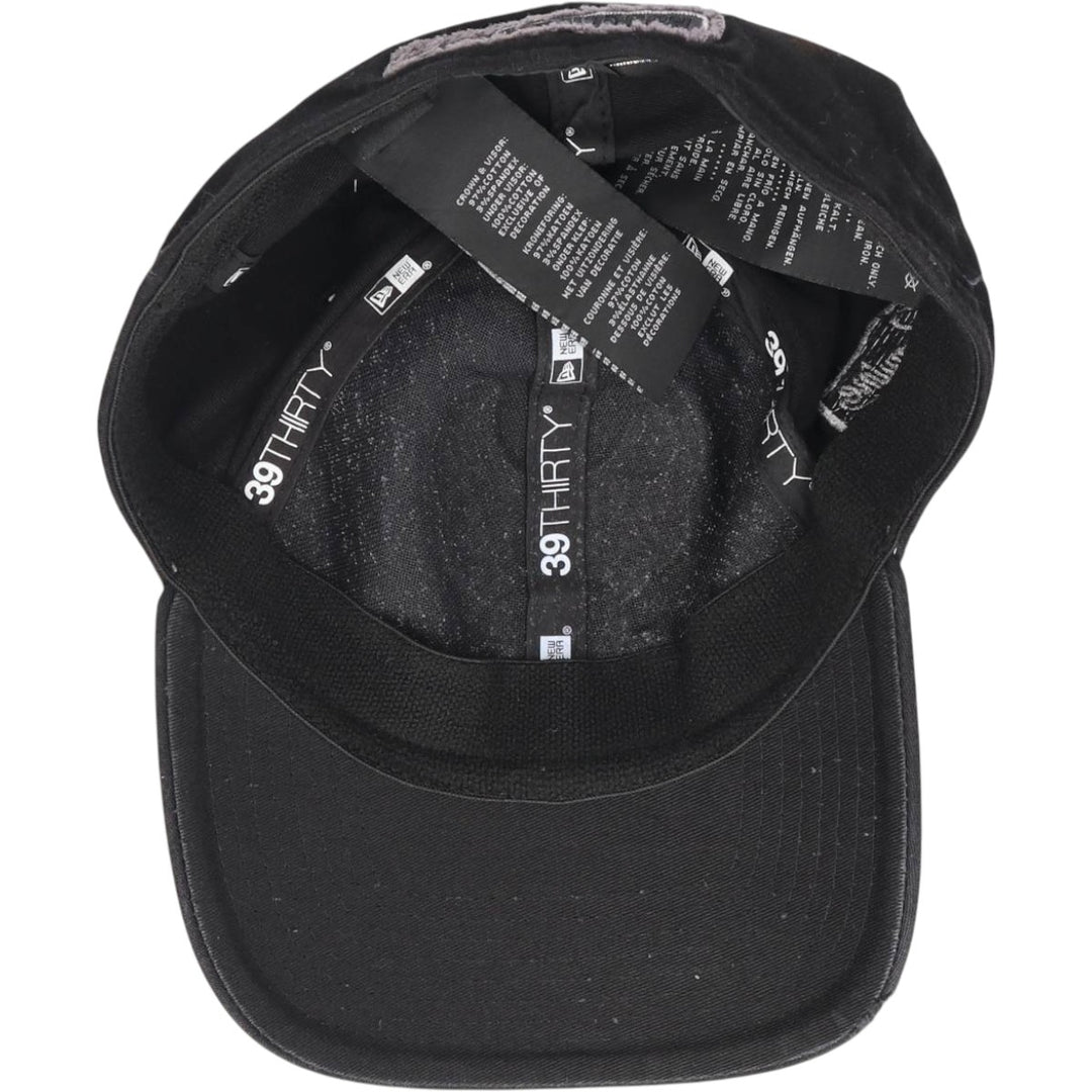 New Era Harley-Davidson Distressed Baseball Cap, One Size Fits Most cotton black type Vintage Second Hand