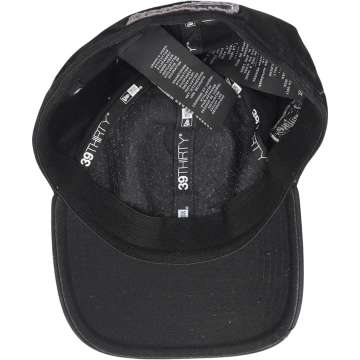 New Era Harley-Davidson Distressed Baseball Cap, One Size Fits Most cotton black type Vintage Second Hand