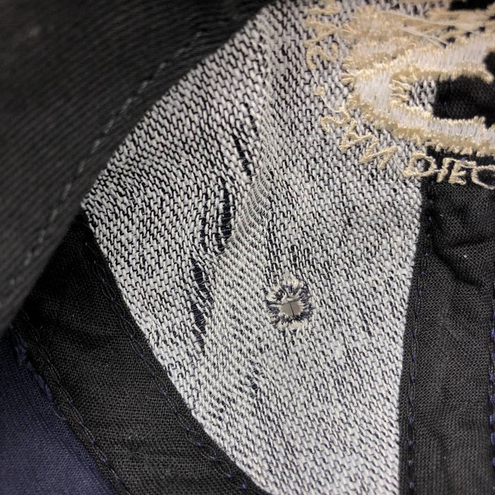 90'S SAND CAPS Baseball Cap, Made in USA, One Size Fits All, Vintage unclear navy blue type Vintage Second Hand