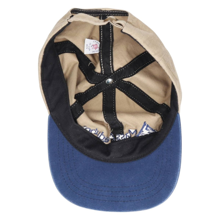 Vintage 80s-90'S CRAFTED WITH PRIDE Advertising Baseball Cap, Made in USA, One Size Fits All unclear Beige type Vintage Second Hand