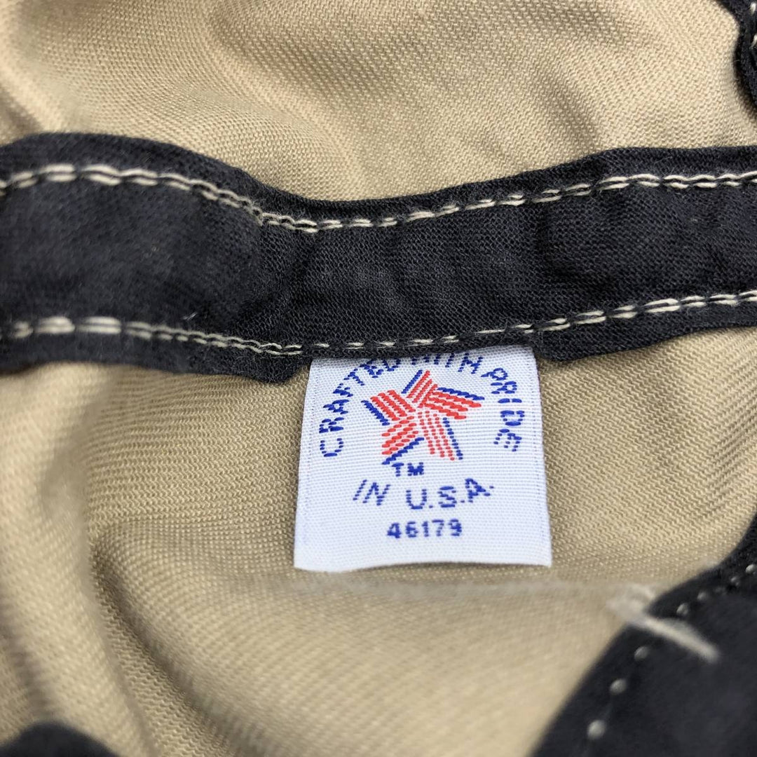 Vintage 80s-90'S CRAFTED WITH PRIDE Advertising Baseball Cap, Made in USA, One Size Fits All unclear Beige type Vintage Second Hand